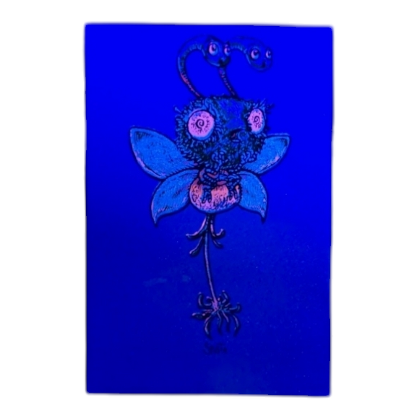 Marq Spusta Bumble Bee (Nude Shimmer), 2013 Screen print  3 x 2 in  Plate signed