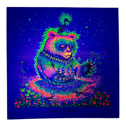Marq Spusta "Eternal Grizz with Birds" Mini Print