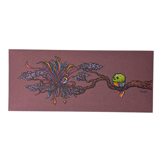 Marq Spusta
Exotica Erotica (Merlot), 2020
Screen print
7 x 3 in

Plate Signed