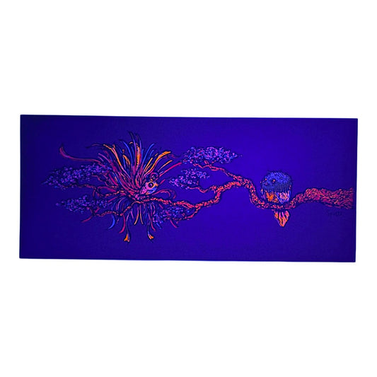 Marq Spusta
Exotica Erotica (Merlot), 2020
Screen print
7 x 3 in

Plate Signed