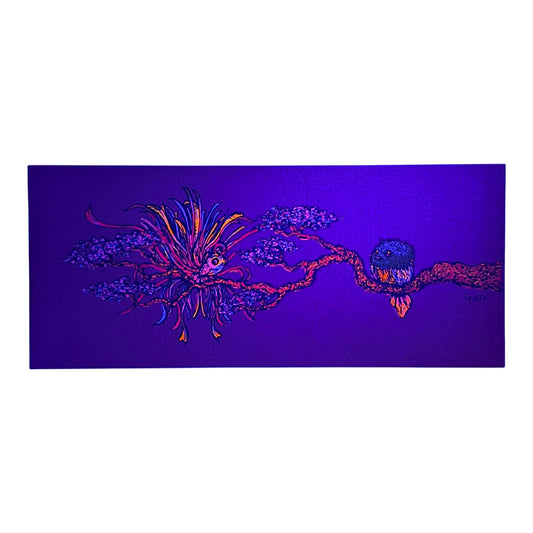Marq Spusta
Exotica Erotica (Red Shimmer), 2020
Screen print
7 x 3 in

Plate Signed