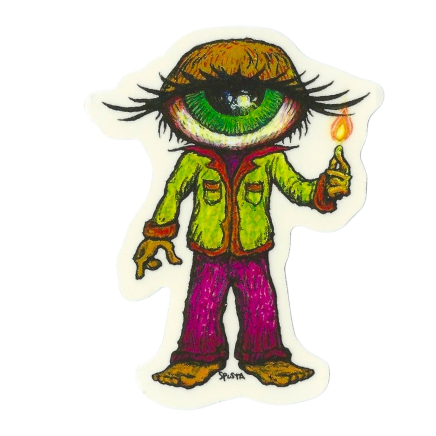 Marq Spusta  "Eye Guy" Sticker