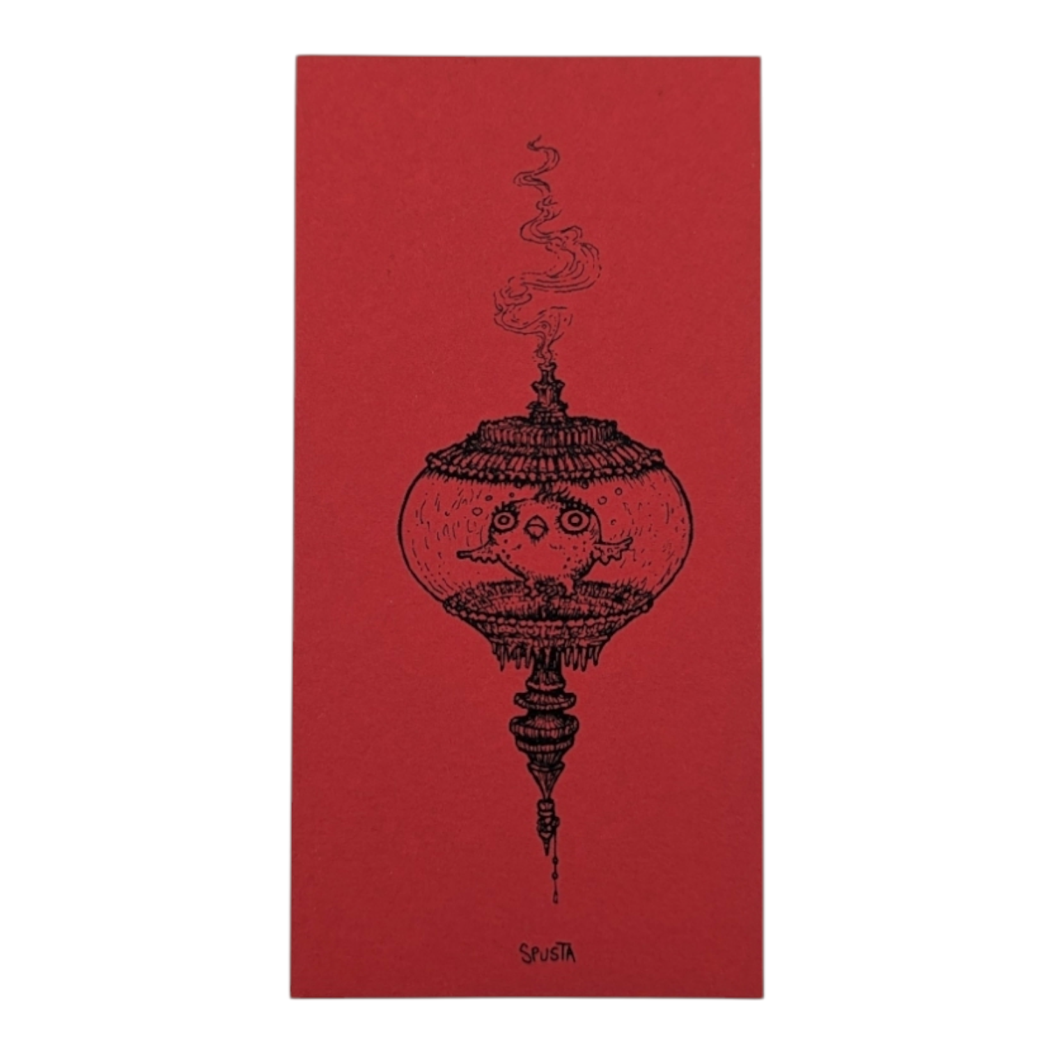 Marq Spusta
Fish in Bowl (Red), 2020
Screen print 
3 x 6 in

Plate signed