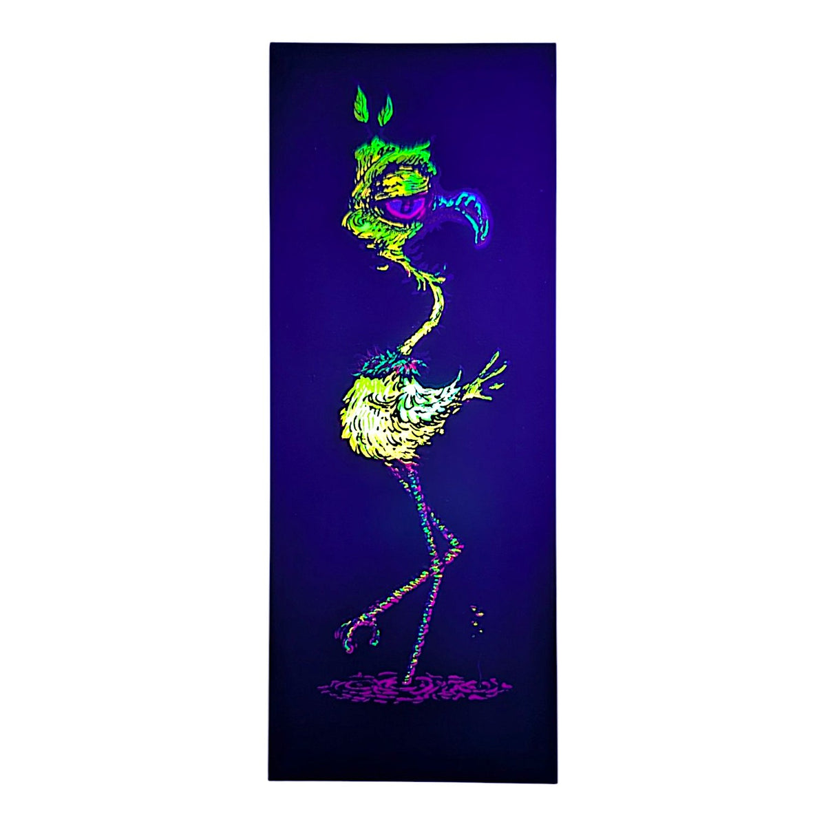 Marq Spusta
Flamingo (Black) Micro Print
Screen print
2 x 5 in

Plate signed