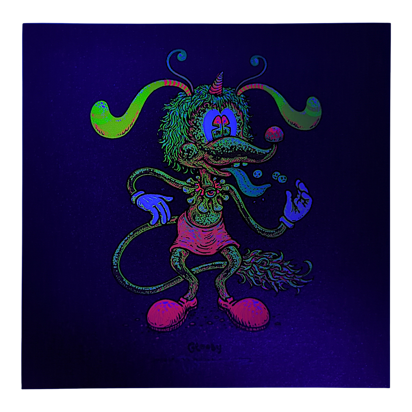 Marq Spusta "Glooby" (Root Beer Shimmer) Mini Print