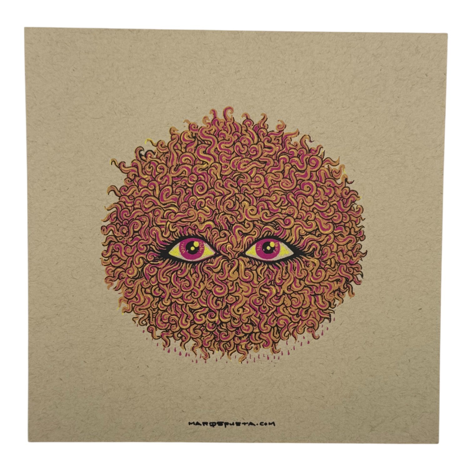 Marq Spusta Hairball (Kraft) Micro Print