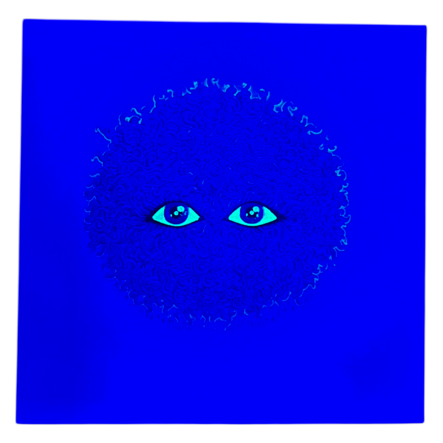 Marq Spusta "Hairball" (Pearlescent) Mini Print