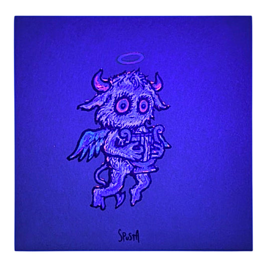 Marq Spusta
Harp Angel, 2025
Screen print
3 x 3 in

Plate Signed