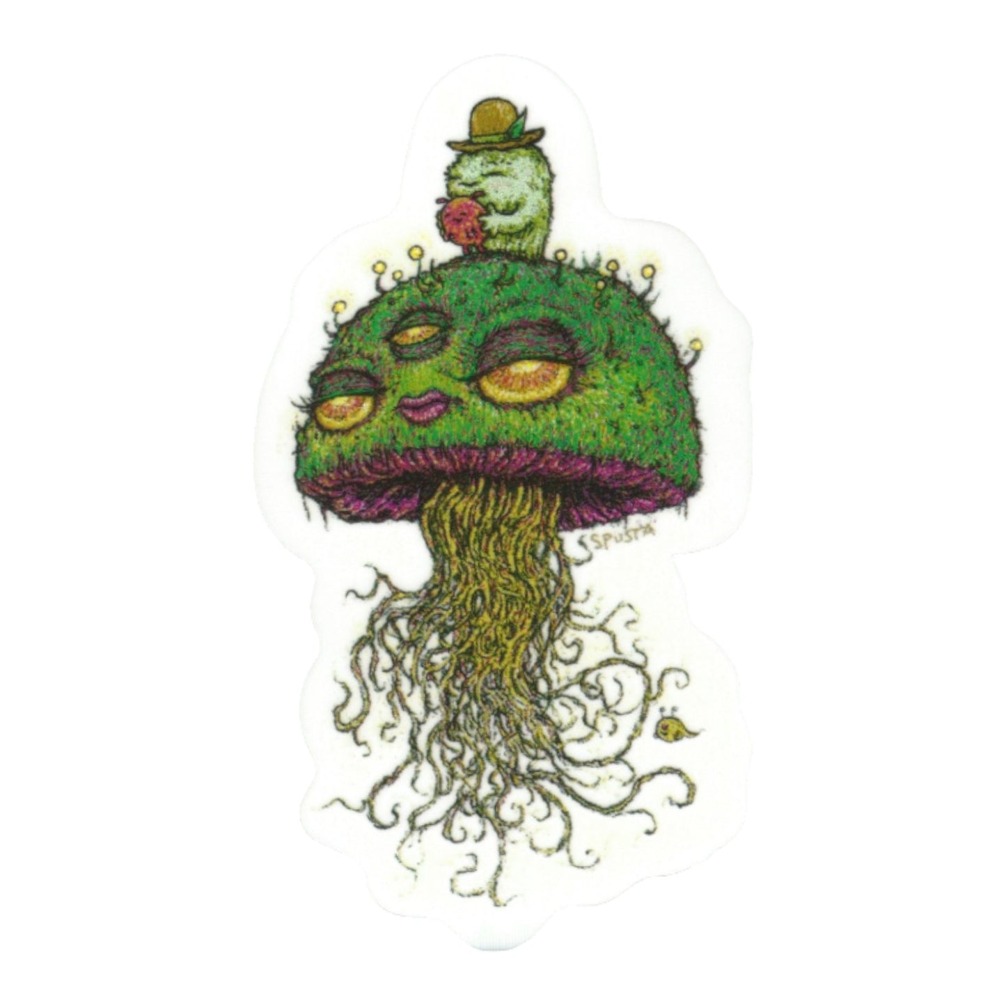 Marq Spusta Hitching a Ride Sticker