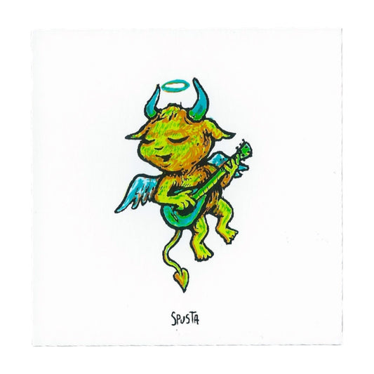 Marq Spusta Mandolin Angel Micro Print