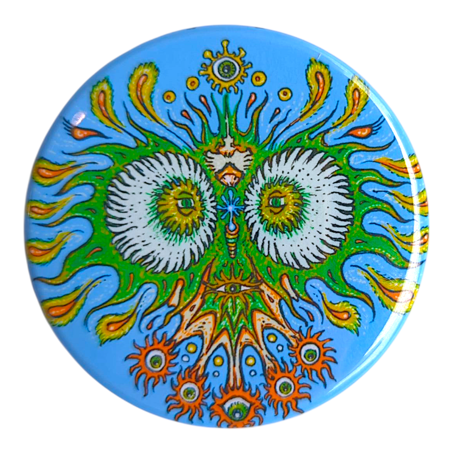 Marq Spusta MS #51 (Omiwimo) Magnet 

2.25" round magnet 
Limited edition 