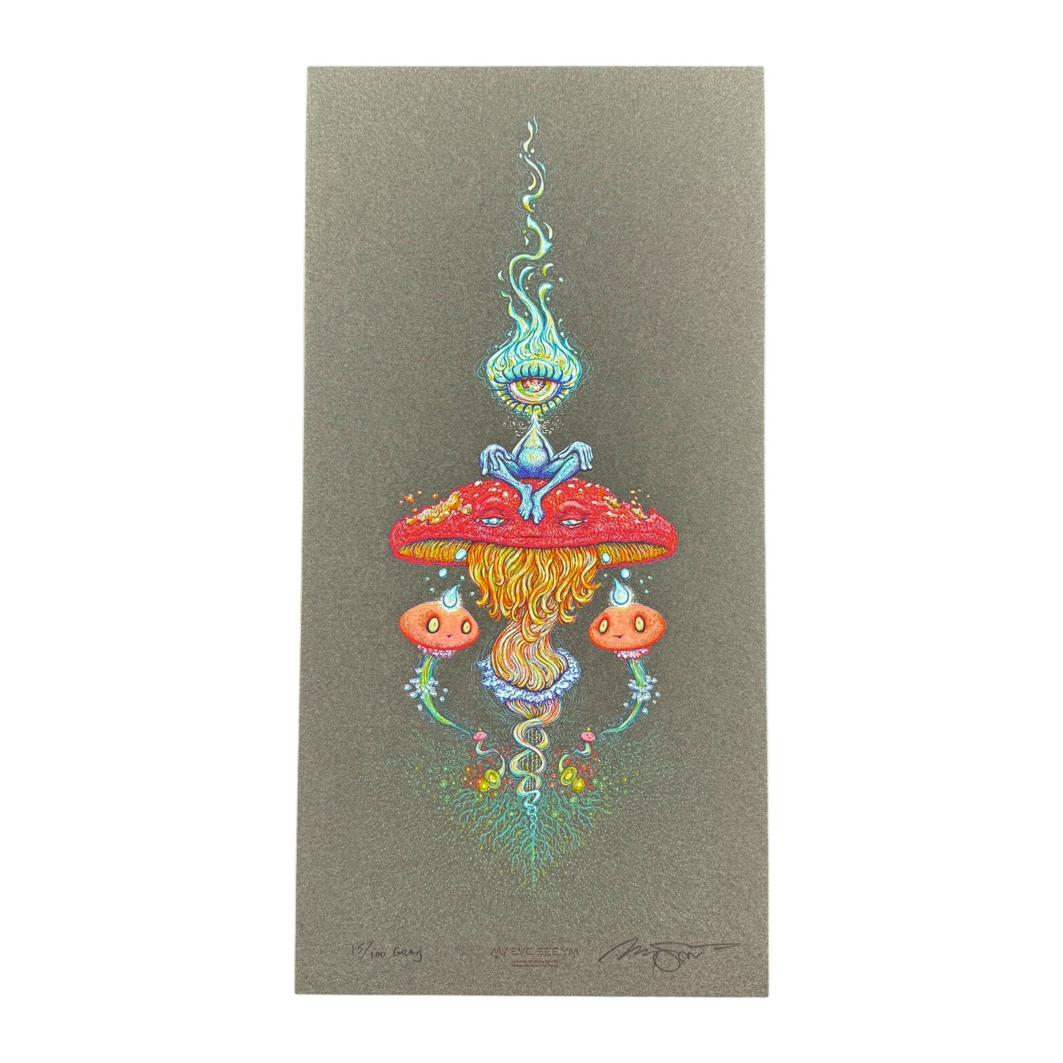 Marq Spusta "My Eye See YM" (Gray) Print