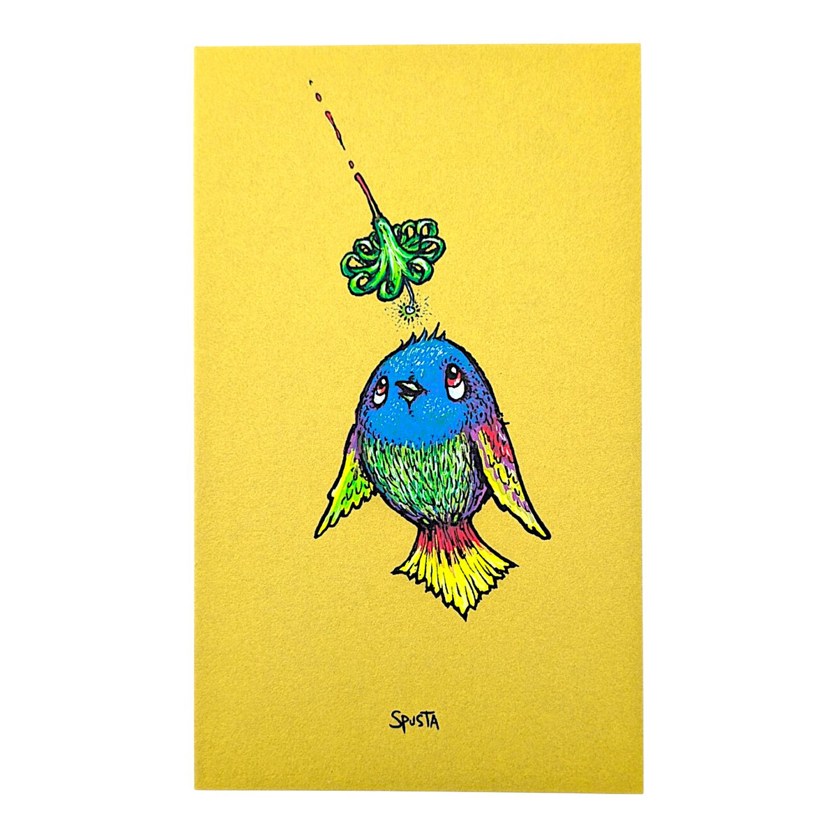 Marq Spusta
Nectar Collector (Chartreuse), 2024
Screen print
3 x 5 in

Plate Signed
