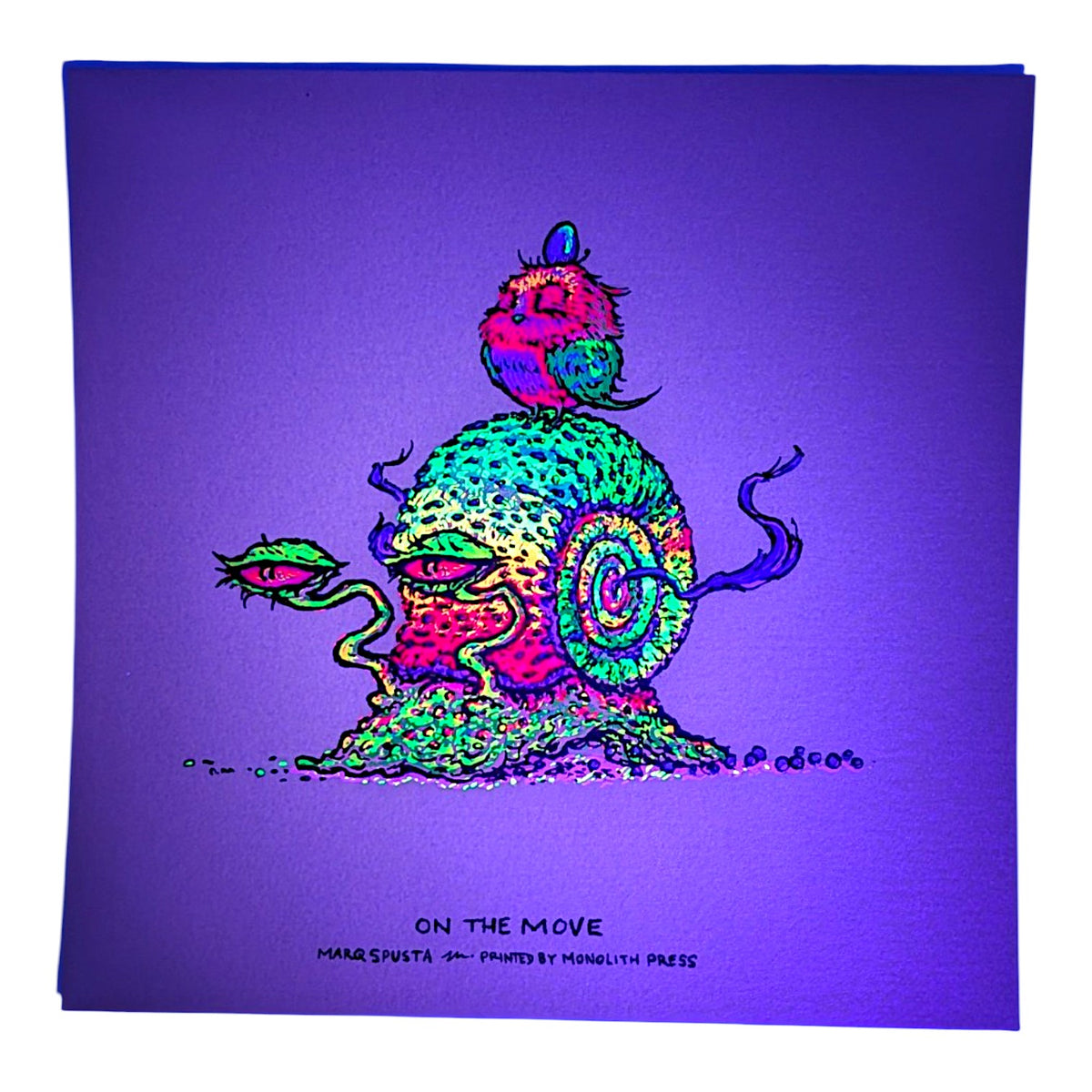 Marq Spusta
On the Move (Nude Shimmer), 2026
Screen print
5 x 5 in

Plate Signed