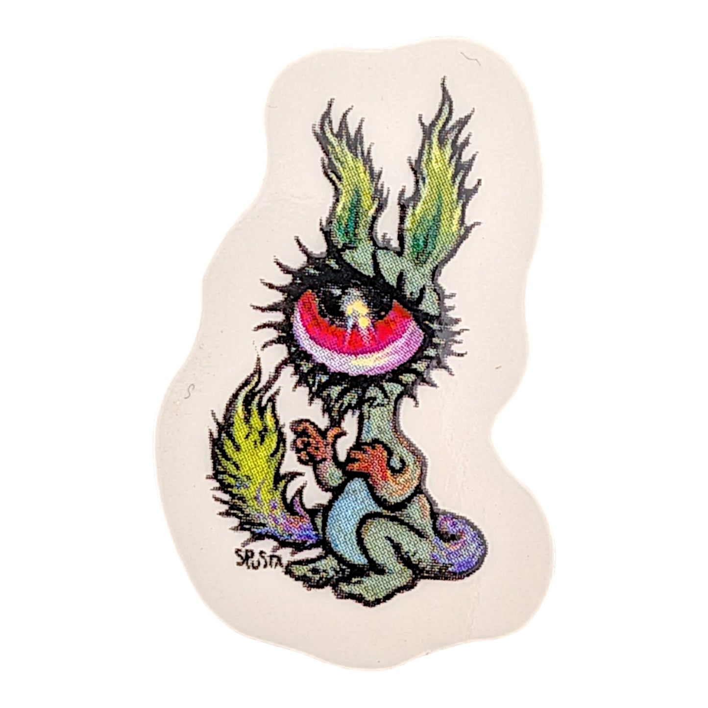 Marq Spusta One Eyed Guy Sticker