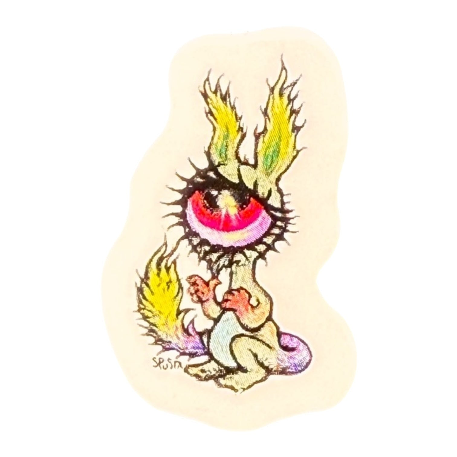 Marq Spusta One Eyed Guy Sticker