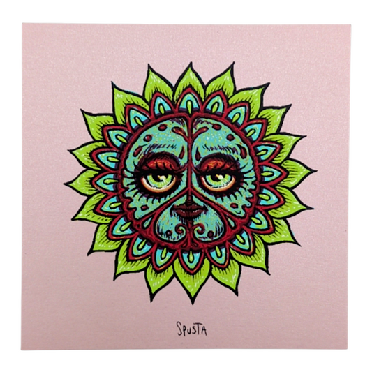 Marq Spusta Peace Bloom (Pink Shimmer) Micro Print