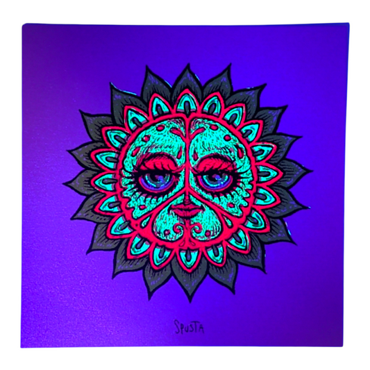 Marq Spusta Peace Bloom (Pink Shimmer) Micro Print