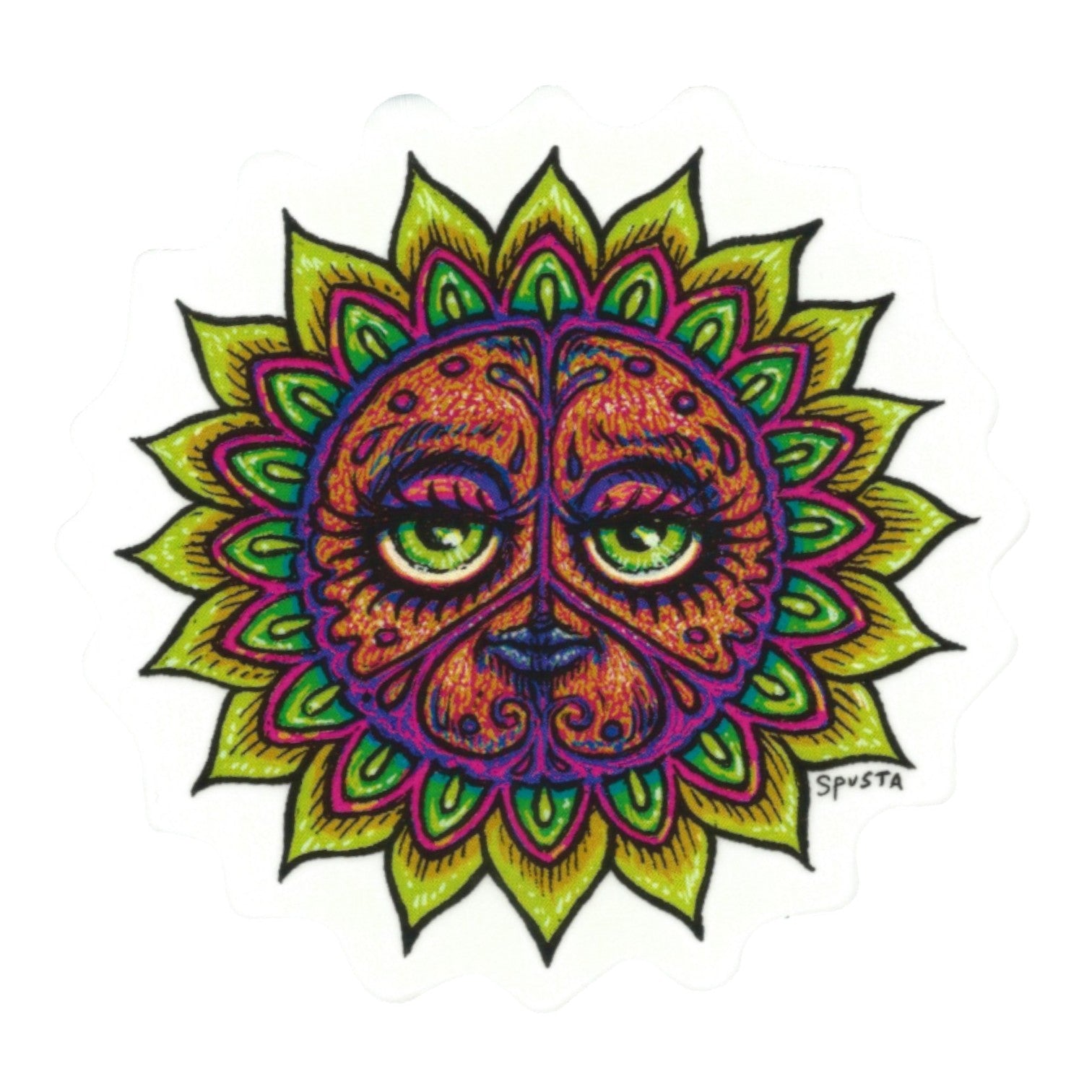 Marq Spusta Peace Bloom Sticker