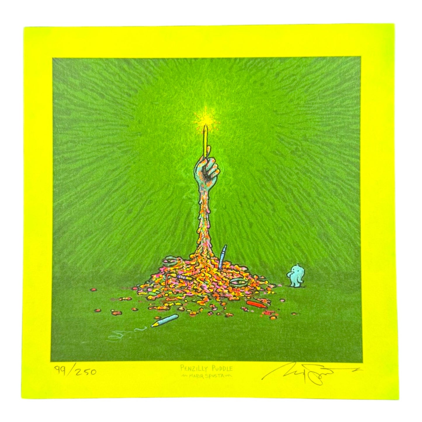 Marq Spusta "Penzilly Puddle" Print