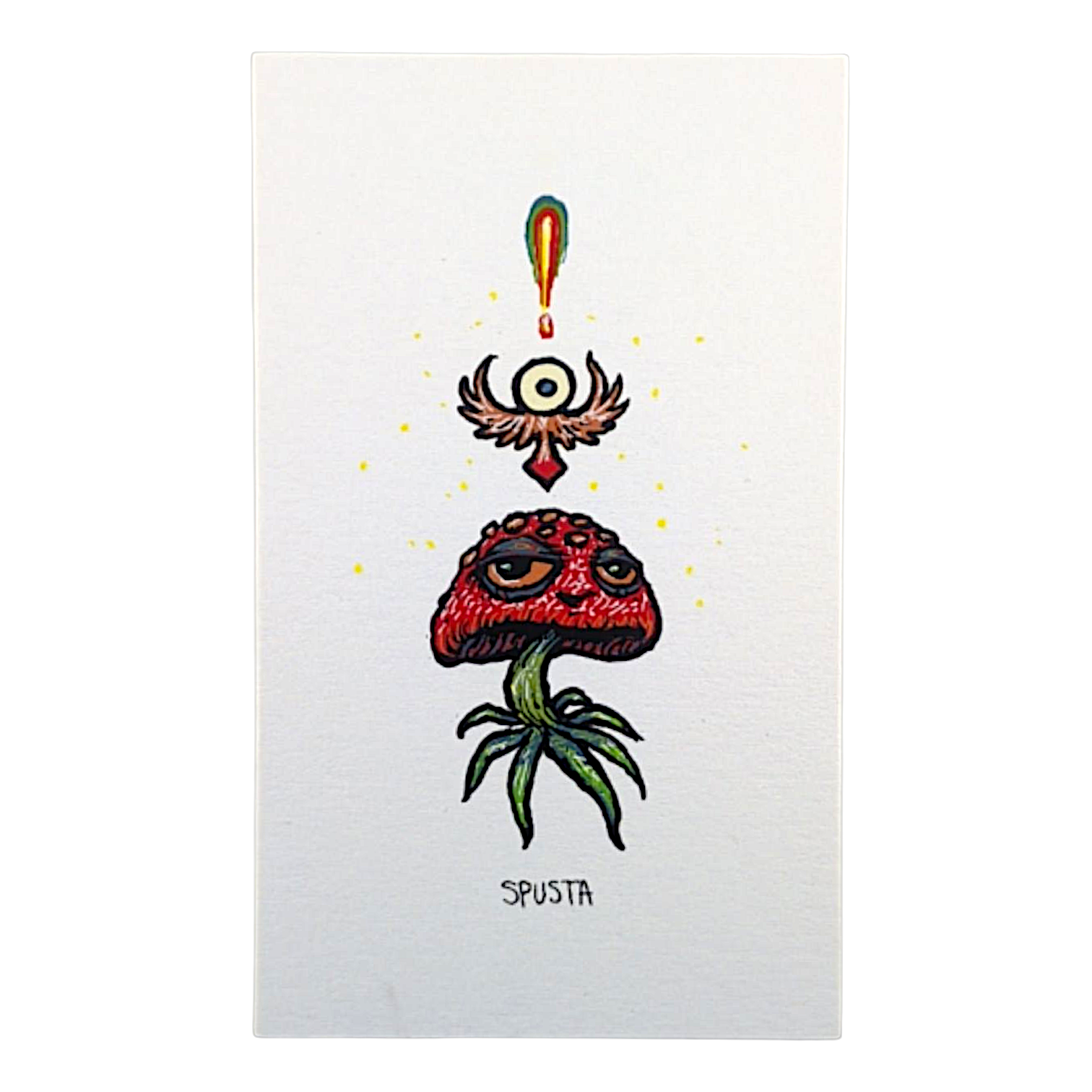 Marq Spusta Potshroom (Right Facing) Micro Print