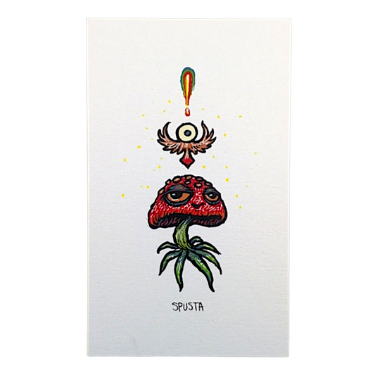 Marq Spusta Potshroom (Right Facing) Micro Print