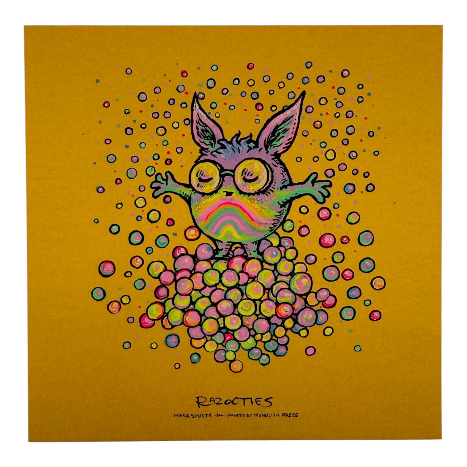 Marq Spusta "Razooties" (Gold Shimmer) Micro Print