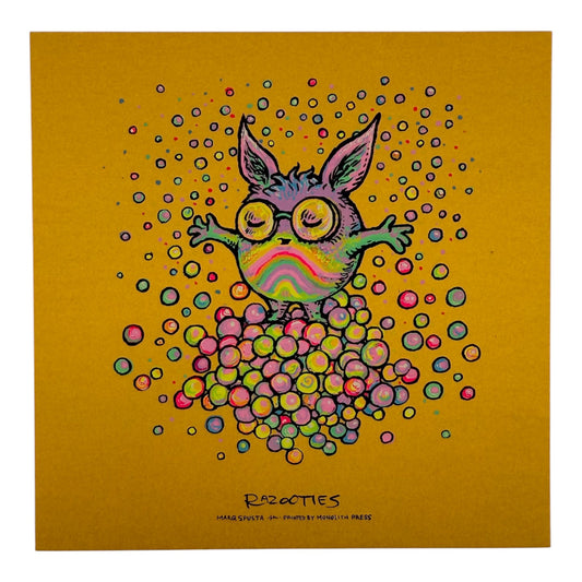 Marq Spusta "Razooties" (Gold Shimmer) Micro Print