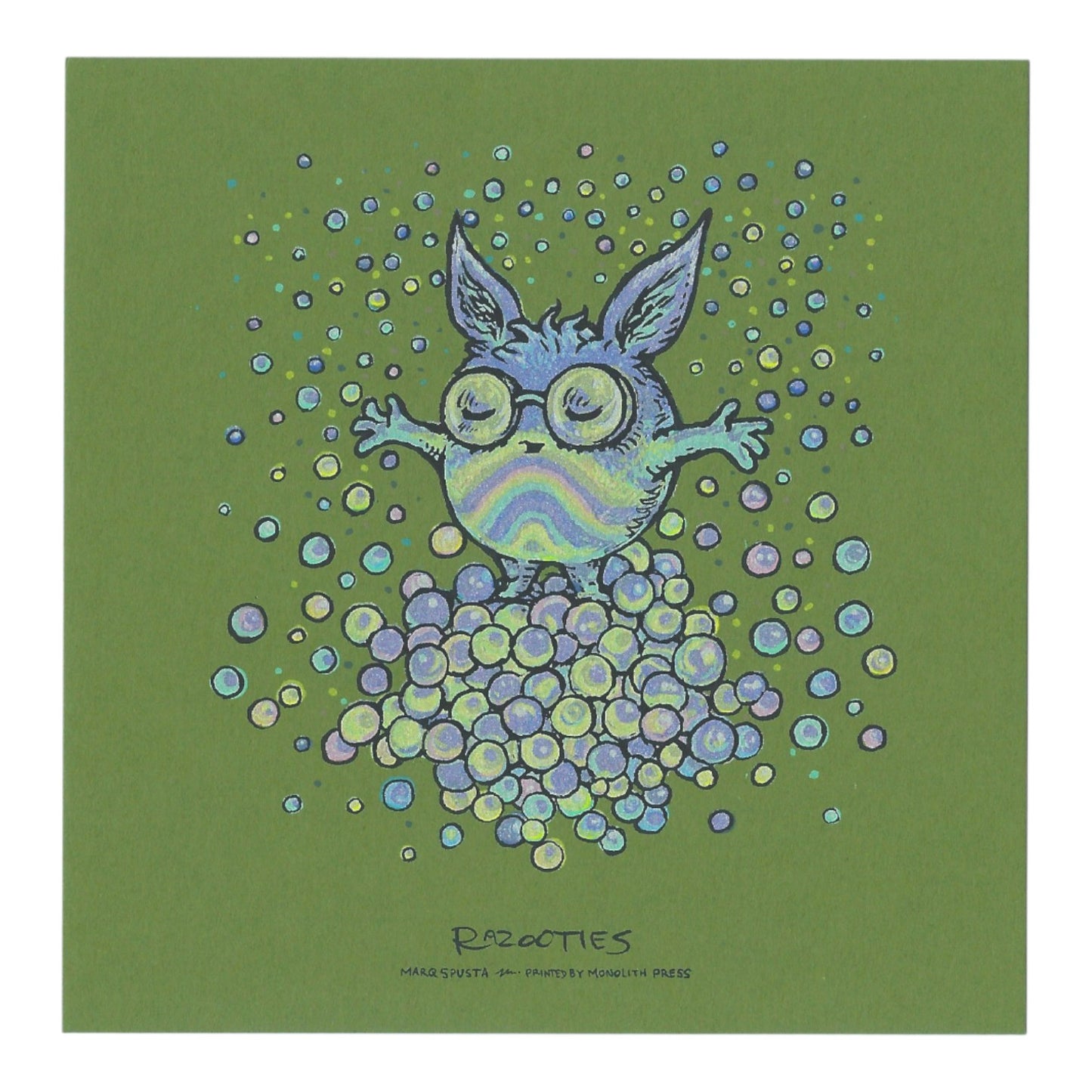 Marq Spusta Razooties (Green) Micro Print