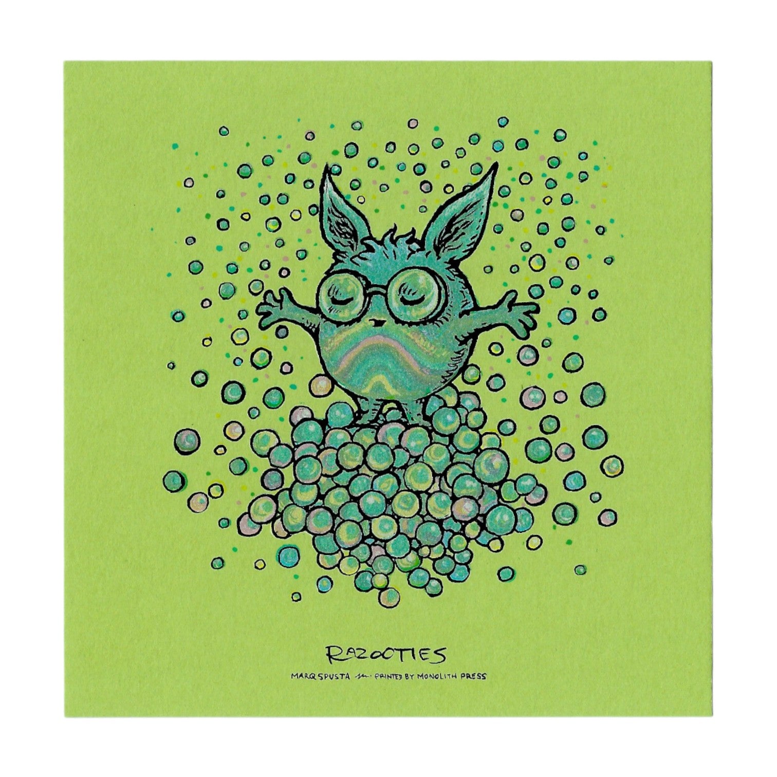 Marq Spusta Razooties (Light Green) Micro Print