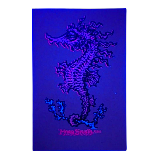 Marq Spusta Seahorse (Pumpkin) Micro Print