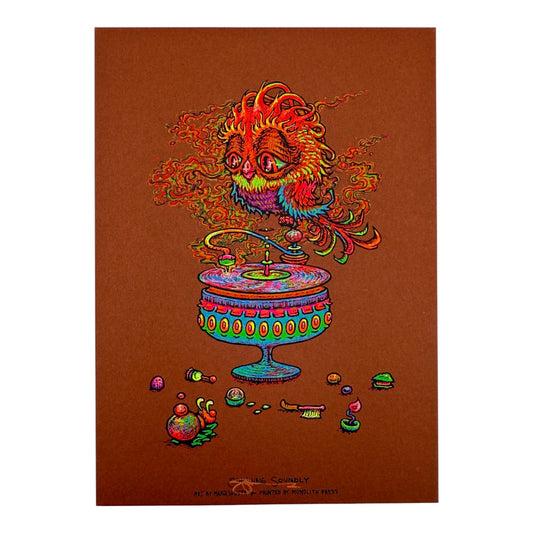 Marq Spusta "Spinning Soundly" Mini Print