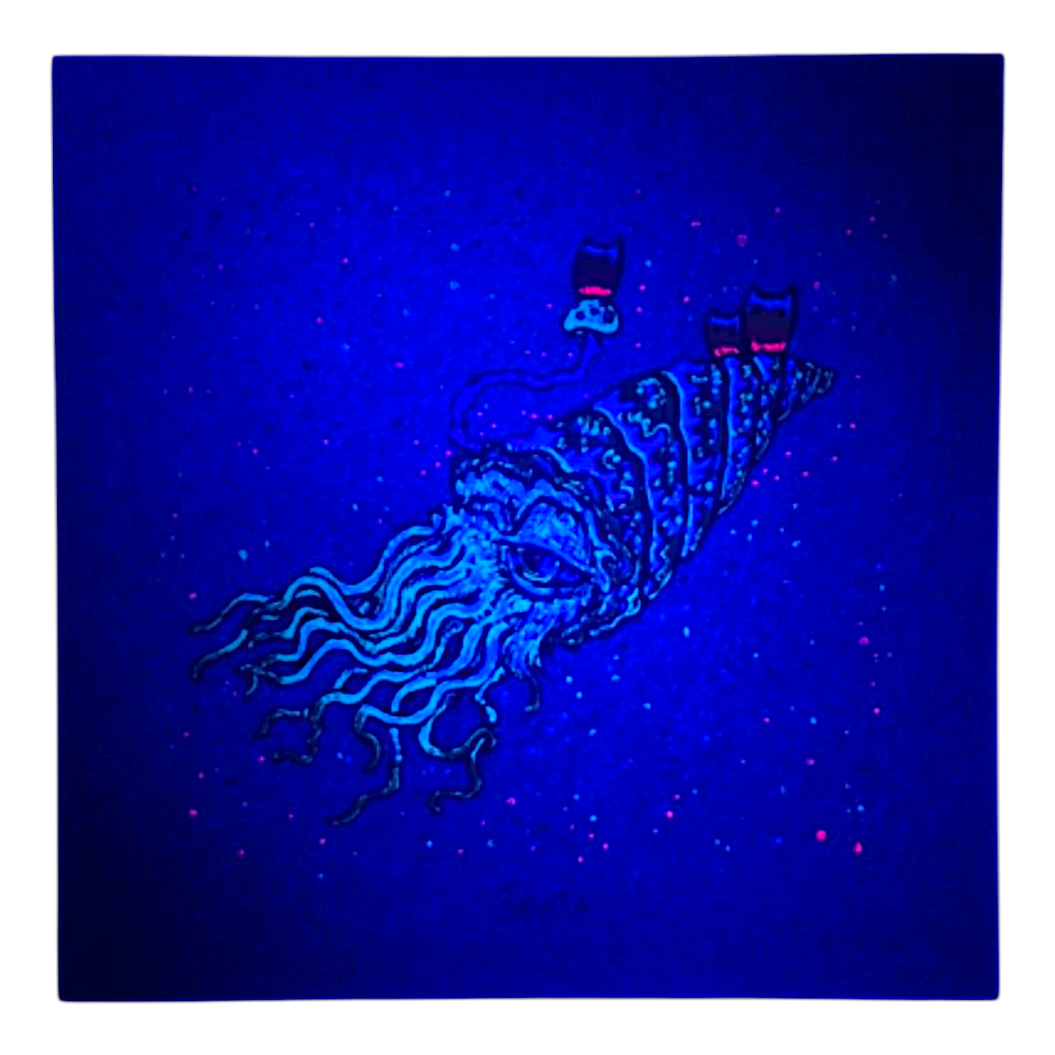 Marq Spusta Spiralis Voyageminder (Merlot Shimmer) Micro Print