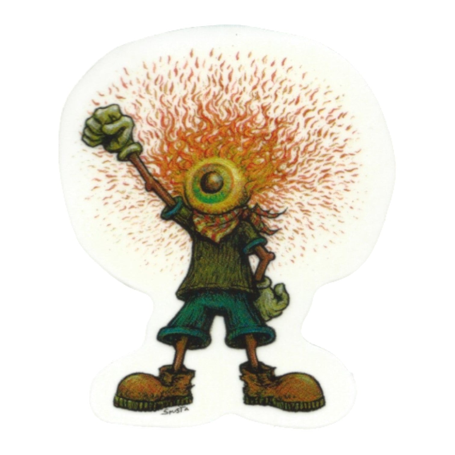 Marq Spusta Spusta Gnome Sticker