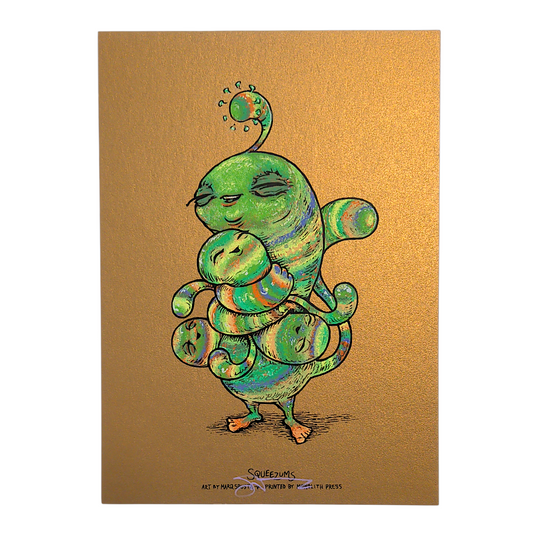 Marq Spusta "Squeezums" Mini Print