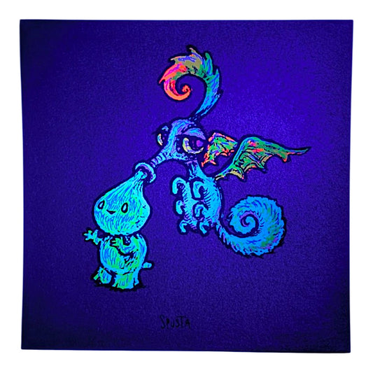 Marq Spusta
Sucker
Screen print
4 x 4 in

Plate Signed