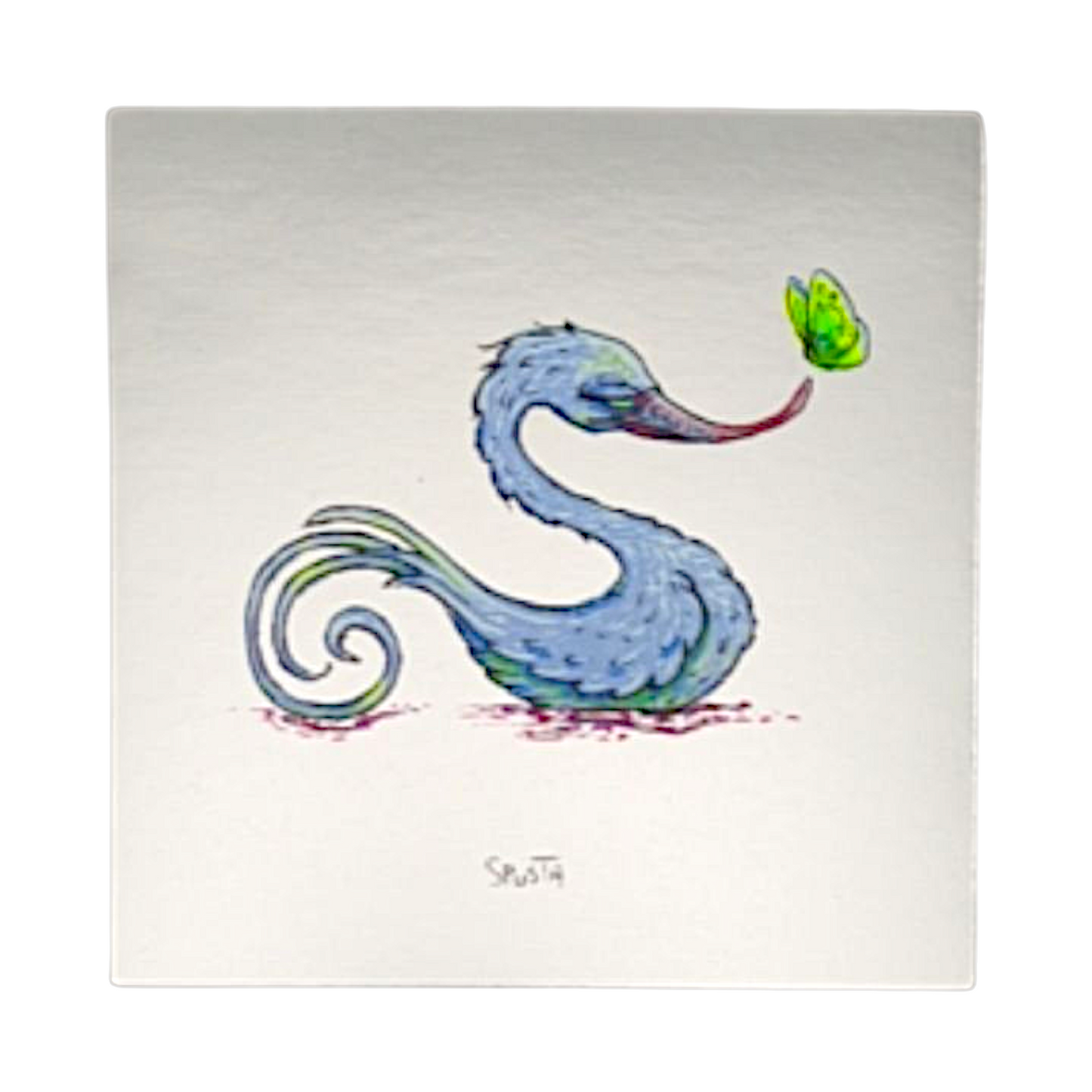 Marq Spusta Swan (Foil) Micro Print