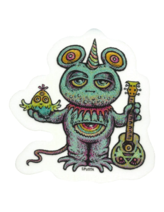 Marq Spusta The Ponbondwibbler Mini Sticker