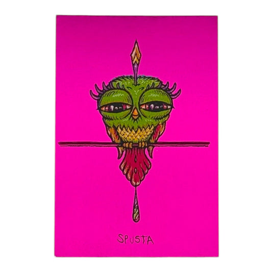 Marq Spusta Tweet (Metallic Magenta) Micro Print