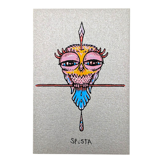 Marq Spusta
Tweet (Silver Shimmer), 2020
Screen print
2 x 3 in

Plate Signed