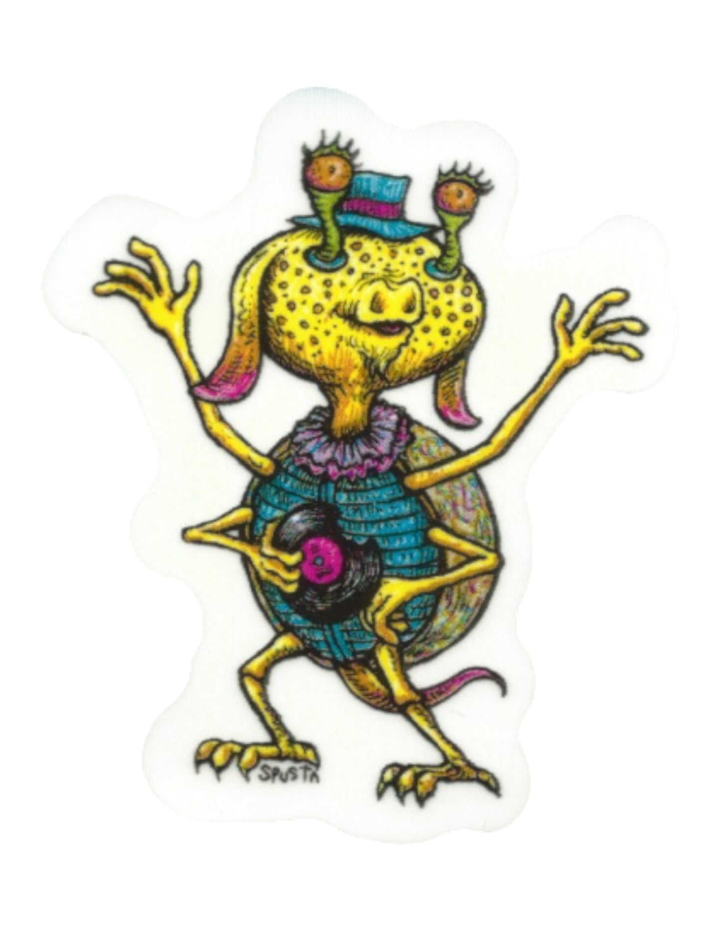 Marq Spusta Wax Walter Mini Sticker