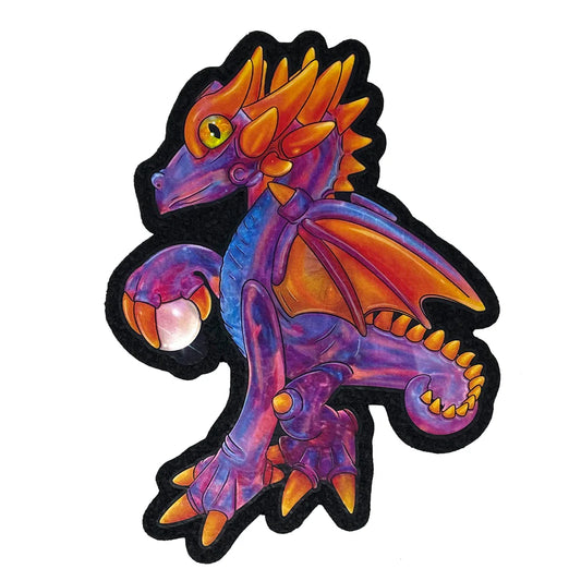 Mike Luna x idabtoons "Amber Dragon" Moodmat