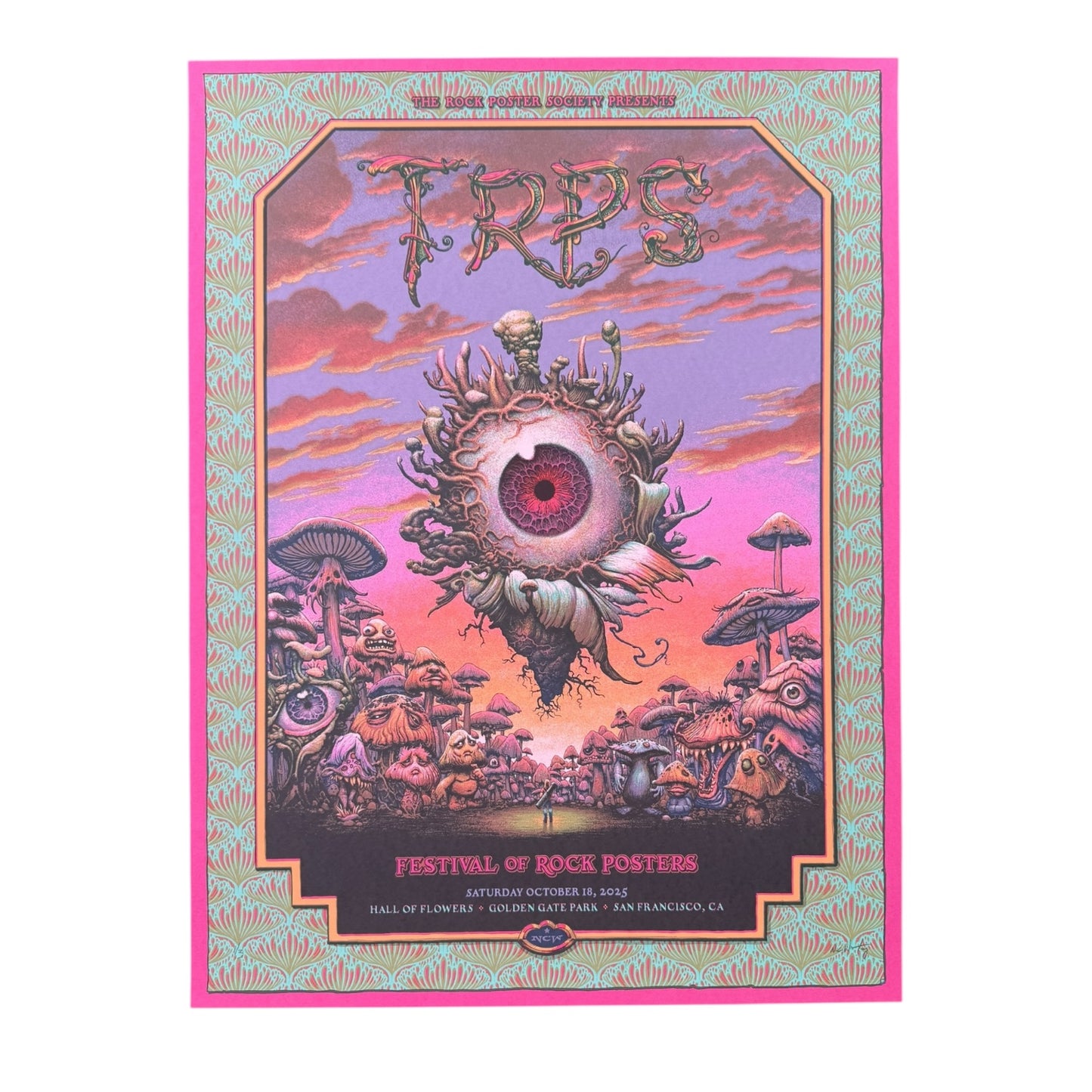 N.C. Winters "Ocular Spectacular" (Pink) TRPS Print 