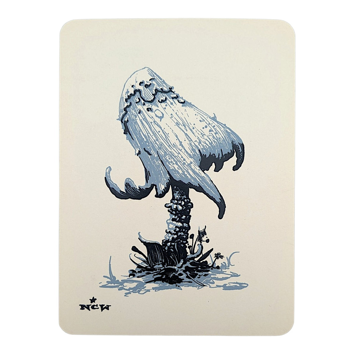 N.C. Winters
B-Sides Vol. I #1, 2017-2023
2 color screenprint
4.5 x 6 in

Plate signed. Printed on upcycled gig posters and art prints.