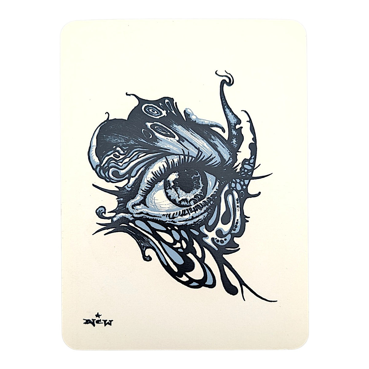 N.C. Winters
B-Sides Vol. I #2, 2017-2023
2 color screenprint
4.5 x 6 in

Plate signed. Printed on upcycled gig posters and art prints.