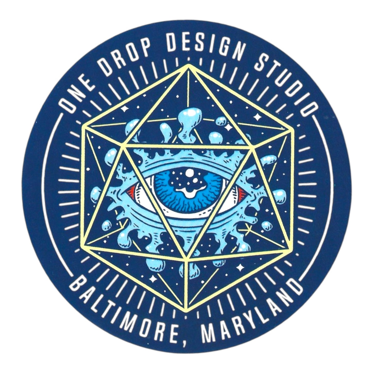 Owen Murphy "One Drop Design Studio" Sticker