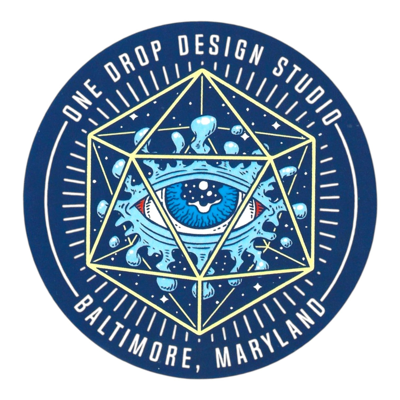 Owen Murphy "One Drop Design Studio" Sticker