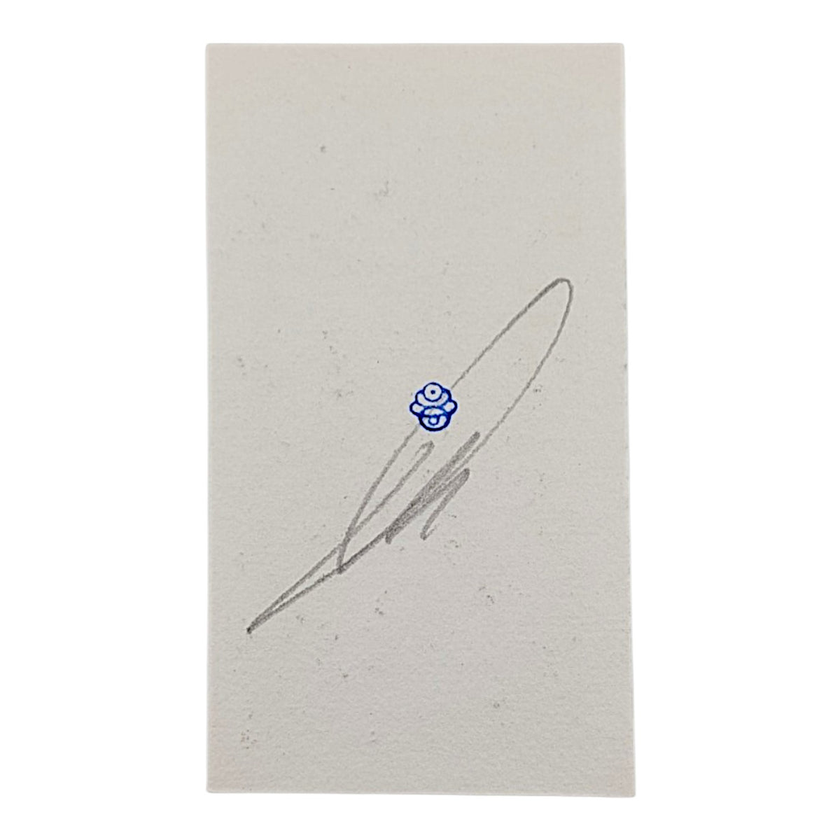 Phelgm Untitled (Study for The Rider), 2026 Copper engraving 3.25 x 1.75 in Blue Stamp - Small Run (Edition of 150) Hand signed + stamped by the artist on verso