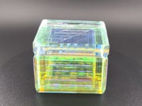 Boro Barto Dichroic Glass Jewelry Box