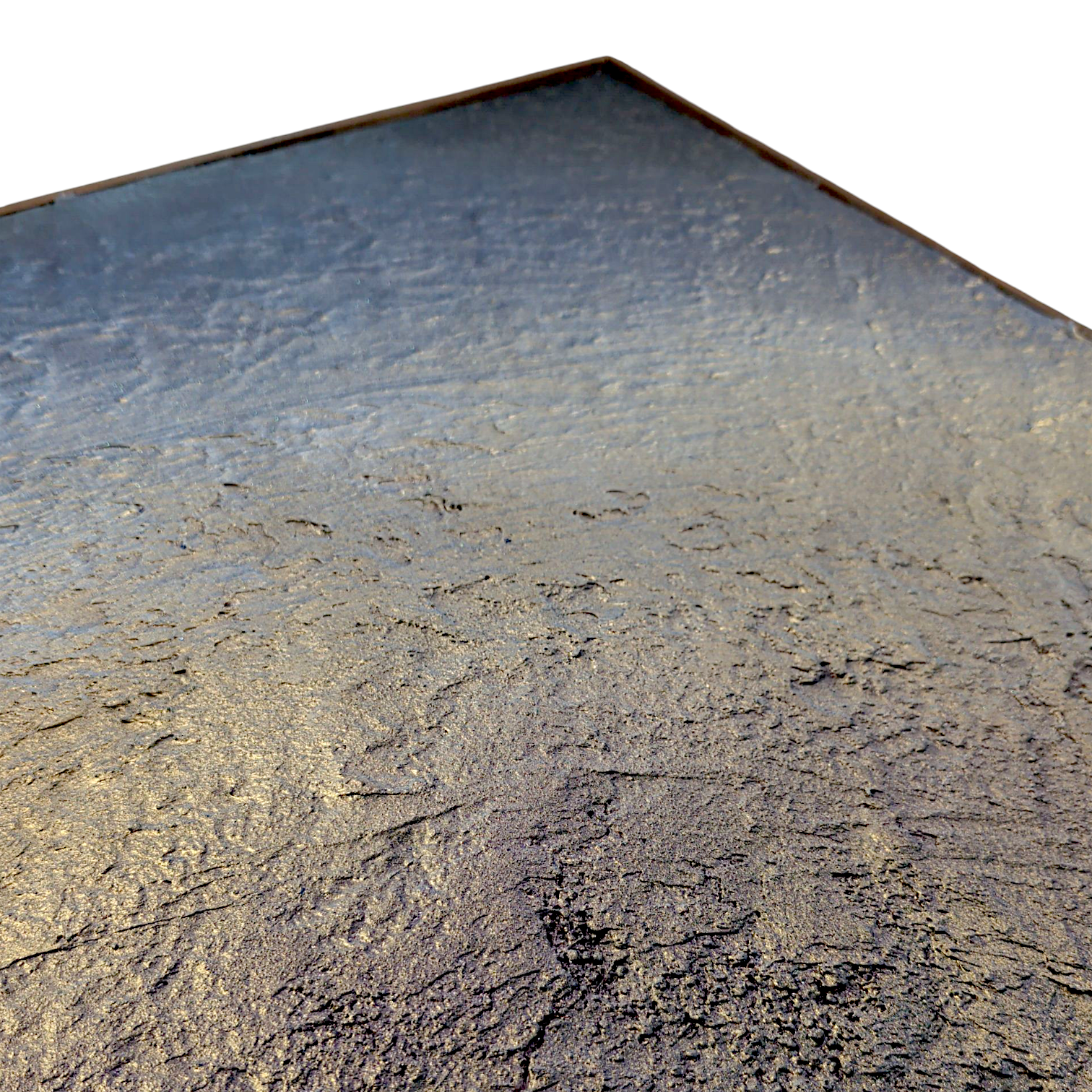 Rick Medina 
Ophelia  
Mixed media on canvas 
16 x 20 in each 

One hand signed by the artist on verso. From Rick Medina's Celestial Core Samples series

Custom frame: 

16.5 x 20.5 x 1.75 in
Custom framed by the artist 
*These paintings are constructed without a specific orientation or directionality - the work moves like a compass, and can be displayed in any orientation. For additional viewpoints, please visit "Ophelia" here